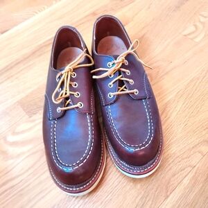 Red Wing Shoes Brown Oxfords with Tan Laces